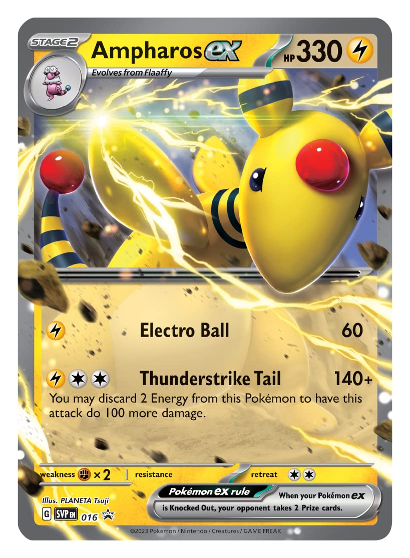 Pokémon Ampharos ex Battle Deck - Ready-to-Play 60-Card Deck | Age 6+