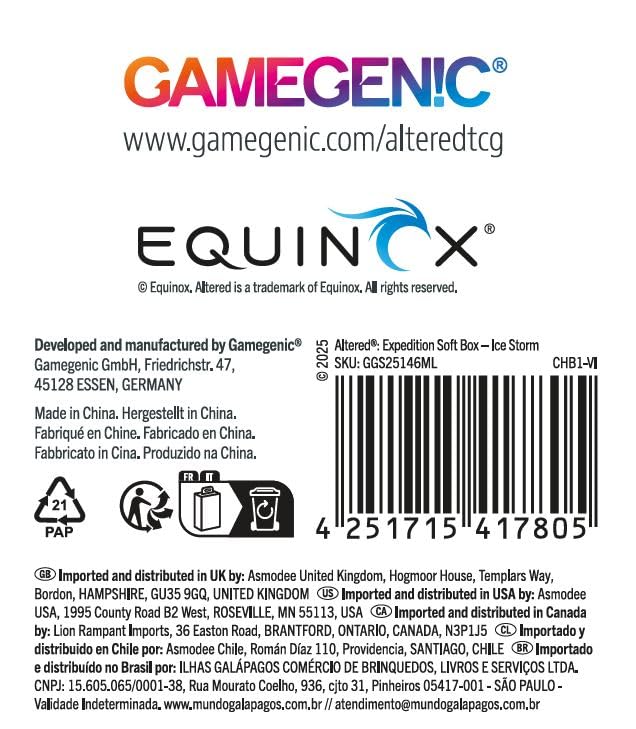 Gamegenic Altered® Expedition Soft Box - TCG Deck Storage with Token Box & Cobra Neck Technology 5