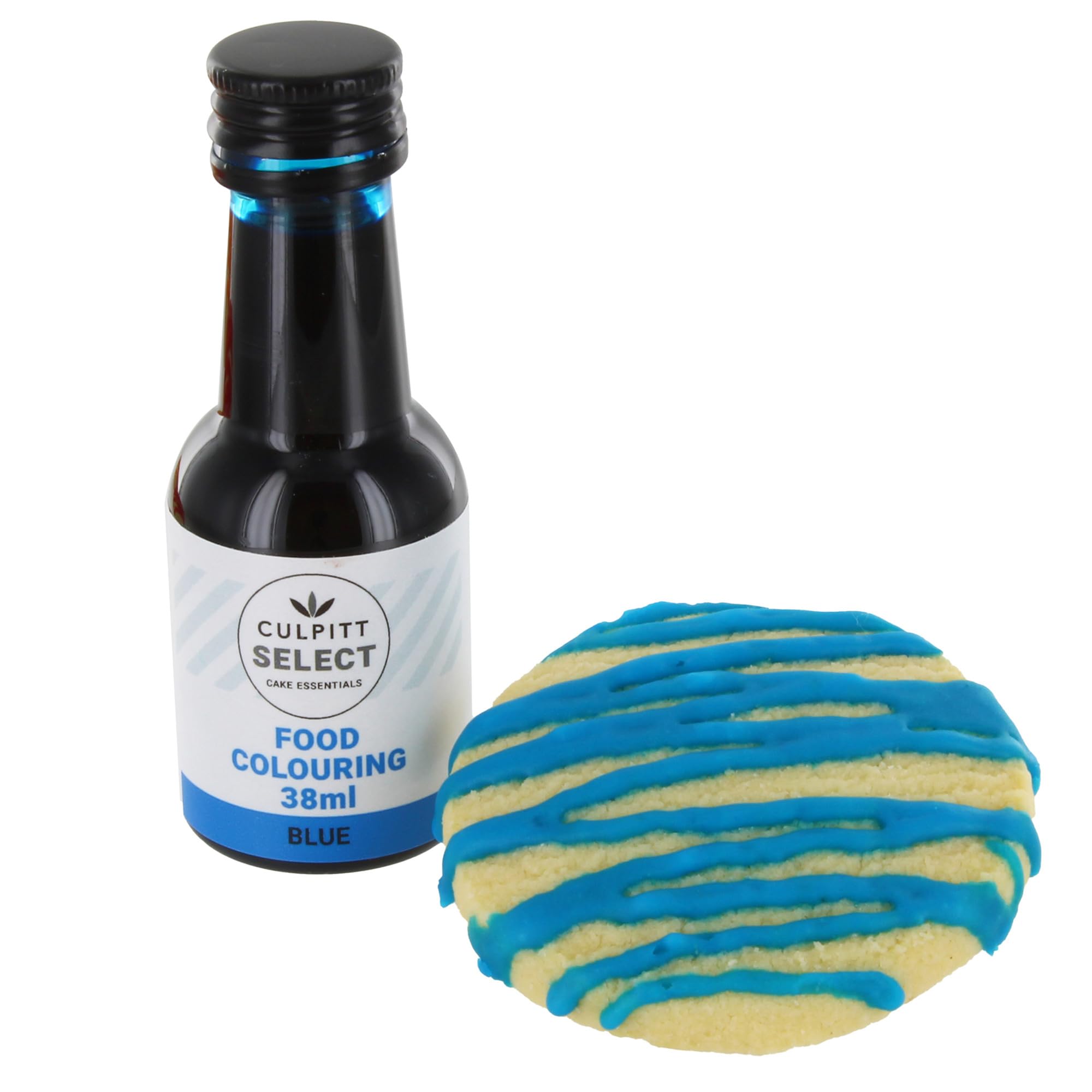 Culpitt Select - Liquid Food Colouring 6 Pack | Red, Orange, Yellow, Blue, Green, Pink | 38ml Bottles 3