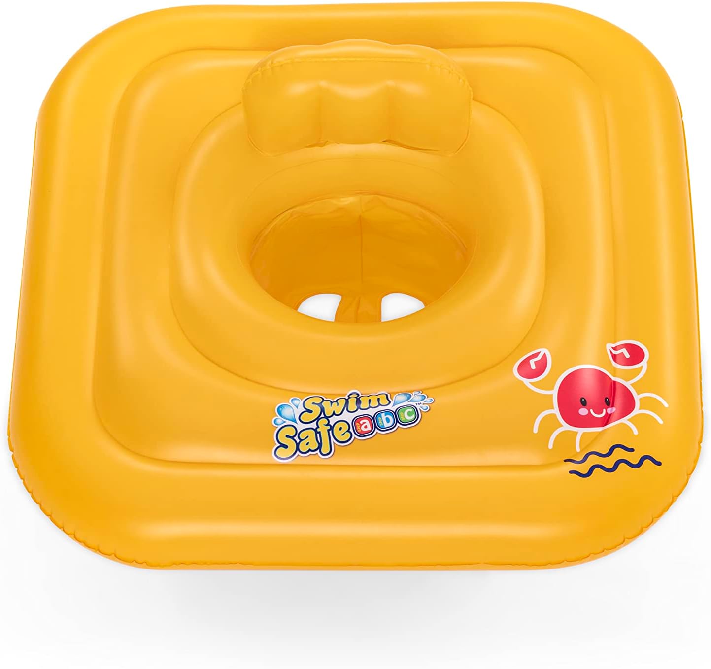 Bestway Swimming Float Inflatable for Toddlers | Square 3-Ring Inflatable Baby B 3