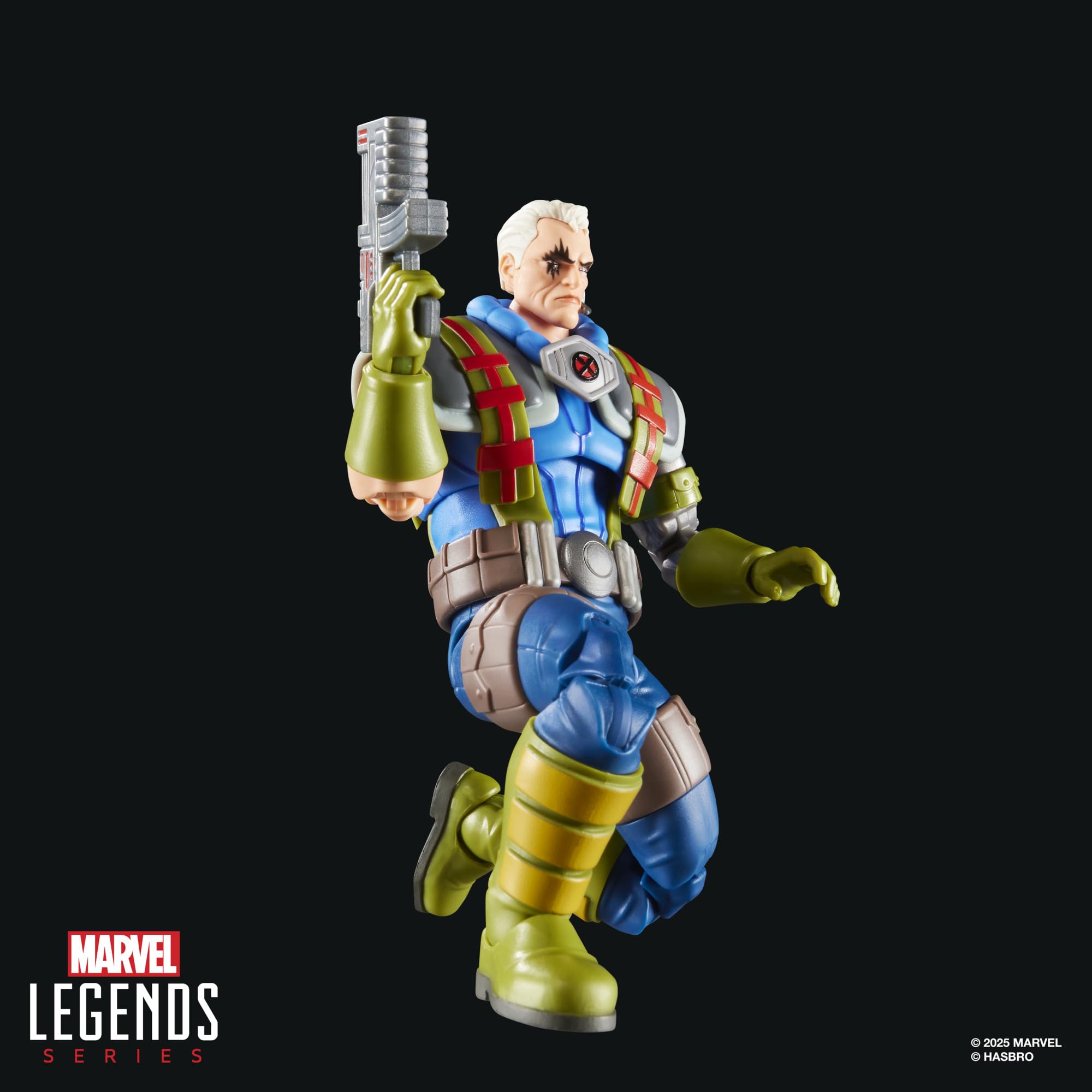 Marvel Legends X-Men '97 Cable Action Figure - 15 cm Scale, 6 Accessories, Ages 4+ 4