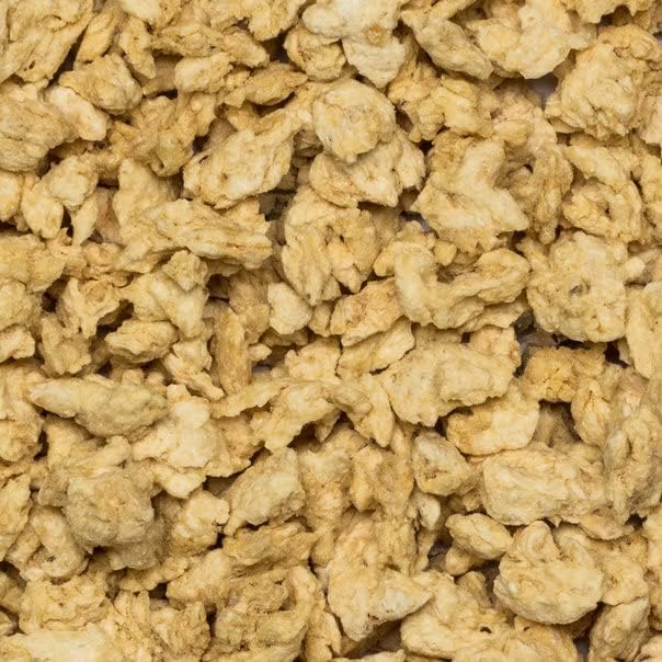 Wholefood Earth TVP Natural Chunks Soya Protein 1 kg | GMO-Free | High Protein | Source of Fibre | Vegan 5