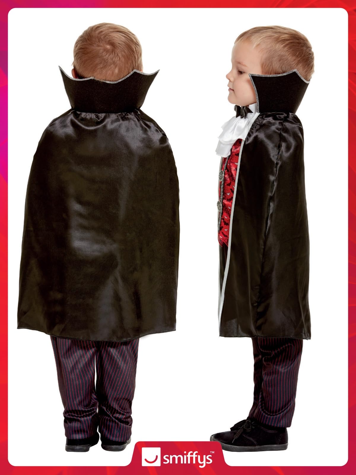 Smiffys Vampire Costume - Toddler 5