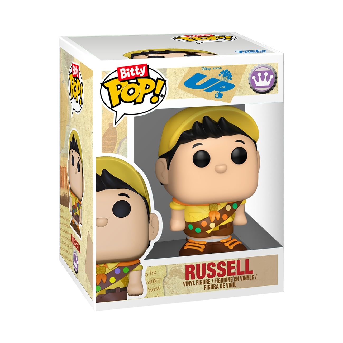 Funko Bitty POP! Town - UP Russell and The House Miniature Figure | Vinyl | 3.75 in 4