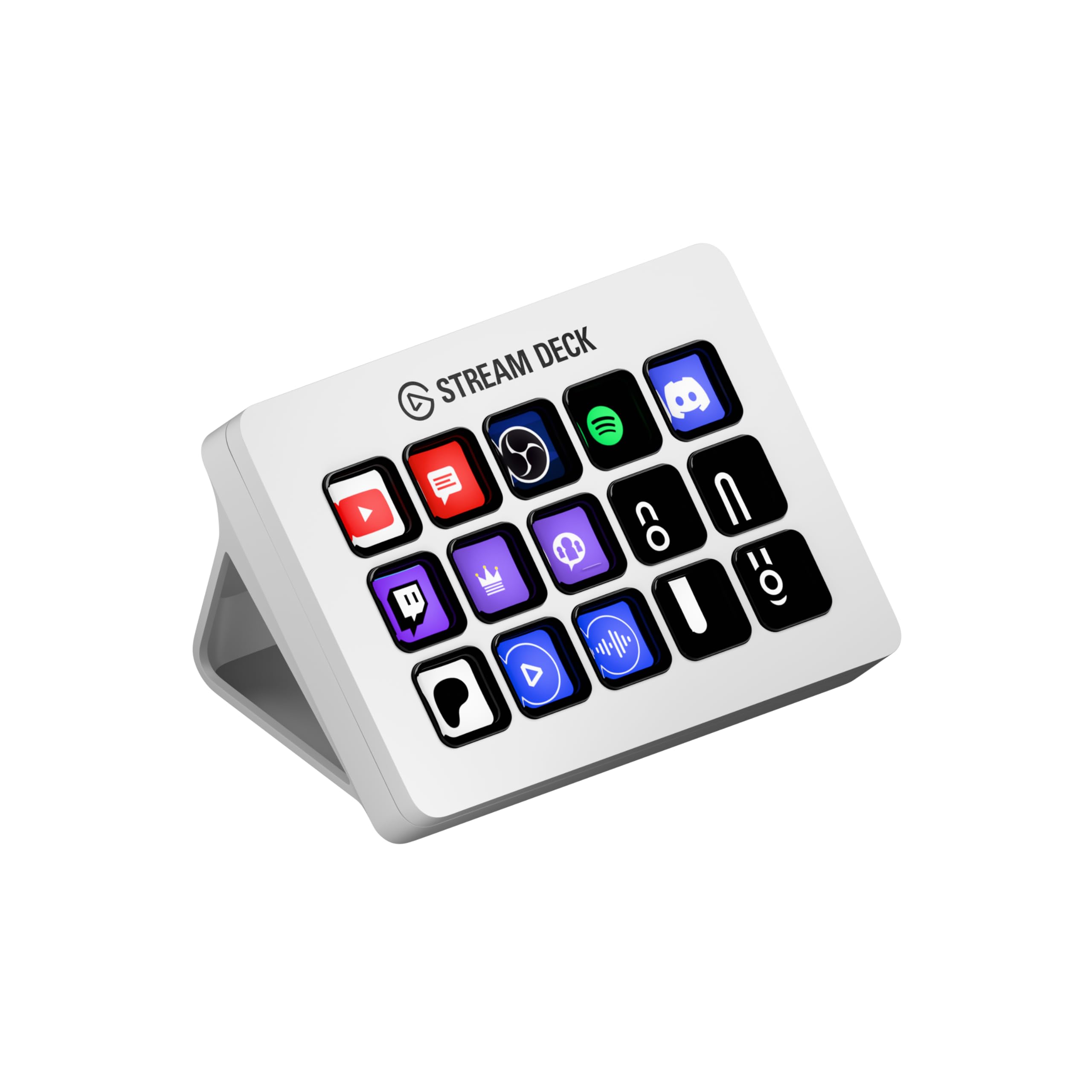 Elgato Stream Deck MK.2 Studio Controller - 15 Macro Keys | White 1