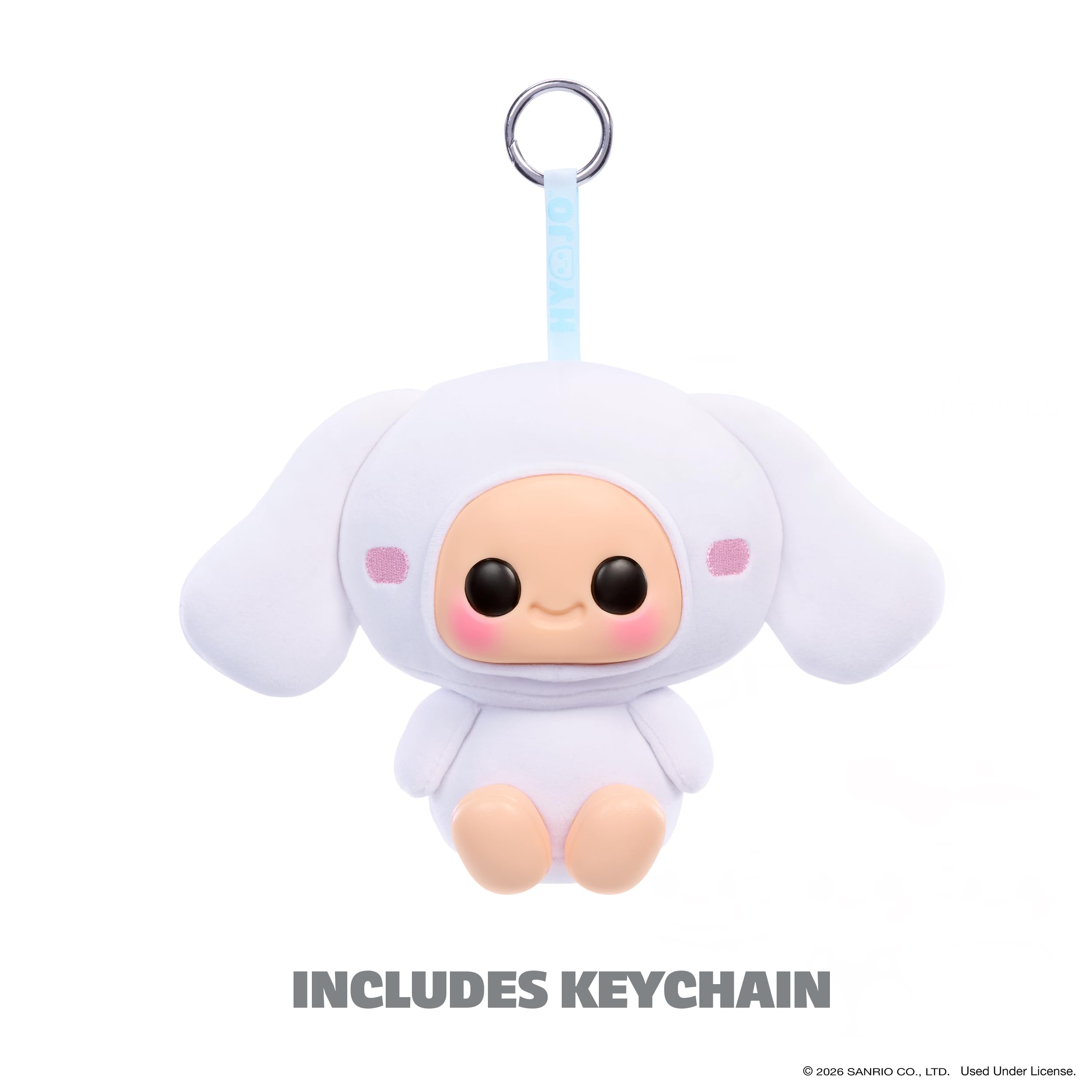 Hyojo Hello Kitty and Friends Series Squishy Toy - Kuromi, Cinnamoroll & Pochacco Collectible | Plush Material | Ages 8+ 2