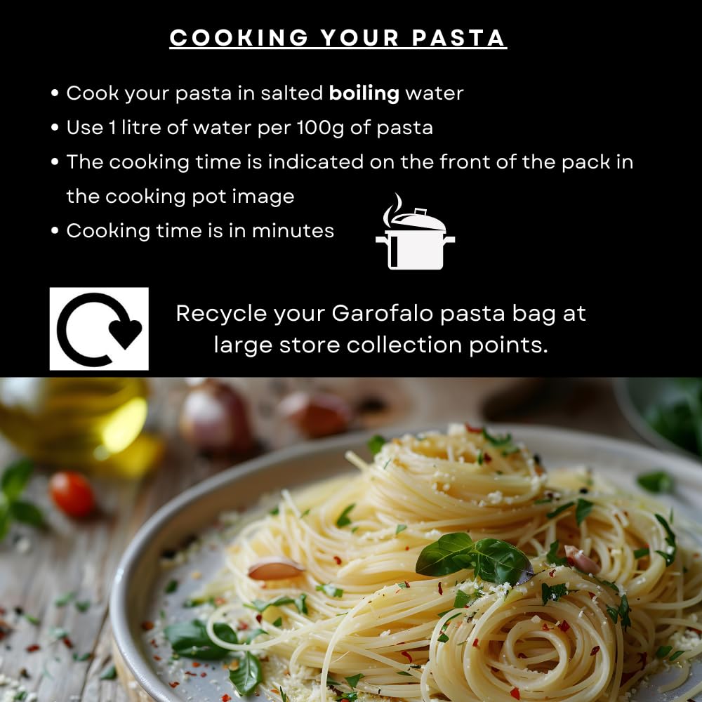 Garofalo Angel Hair Capellini Italian Dried Pasta, 500g