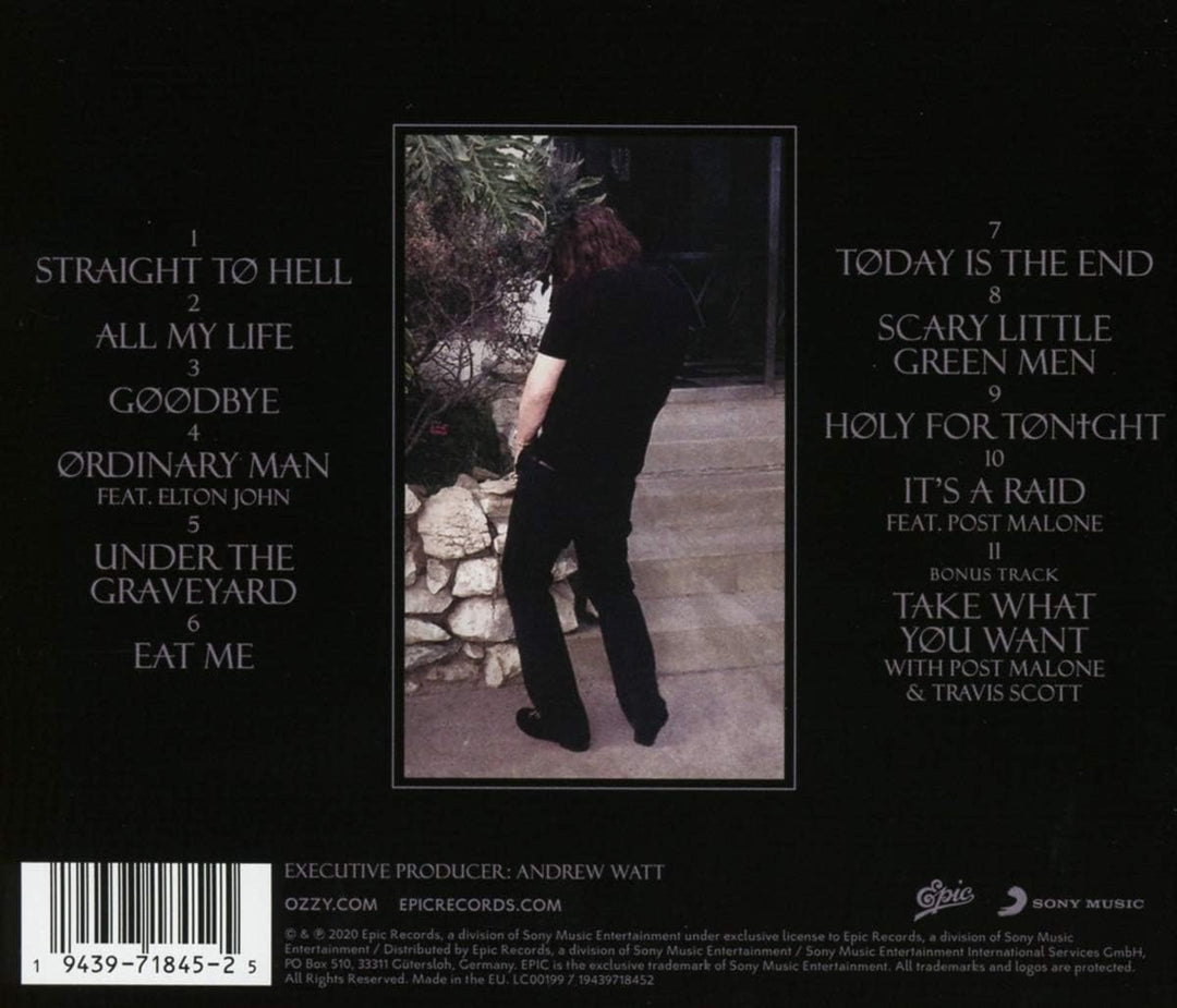 Ozzy Osbourne - Ordinary Man Audio CD