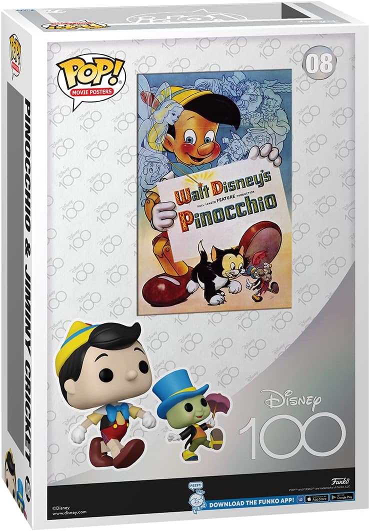 Funko Pop! Disney 100 - Pinocchio Movie Poster Vinyl Figure (67579)