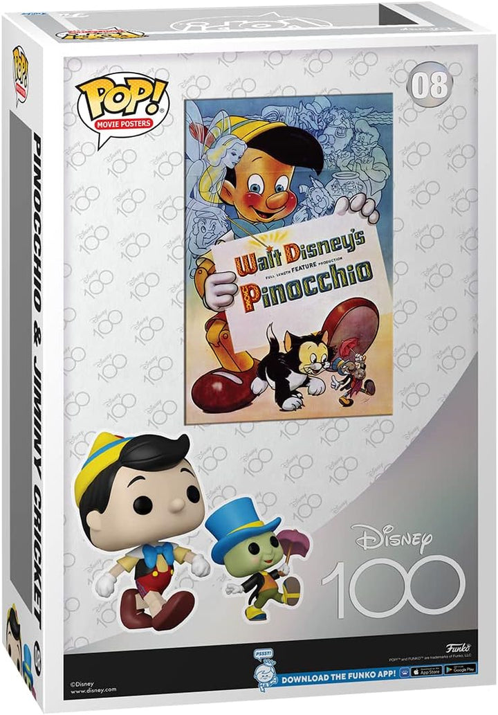 Funko Pop! Disney 100 - Pinocchio Movie Poster Vinyl Figure (67579)