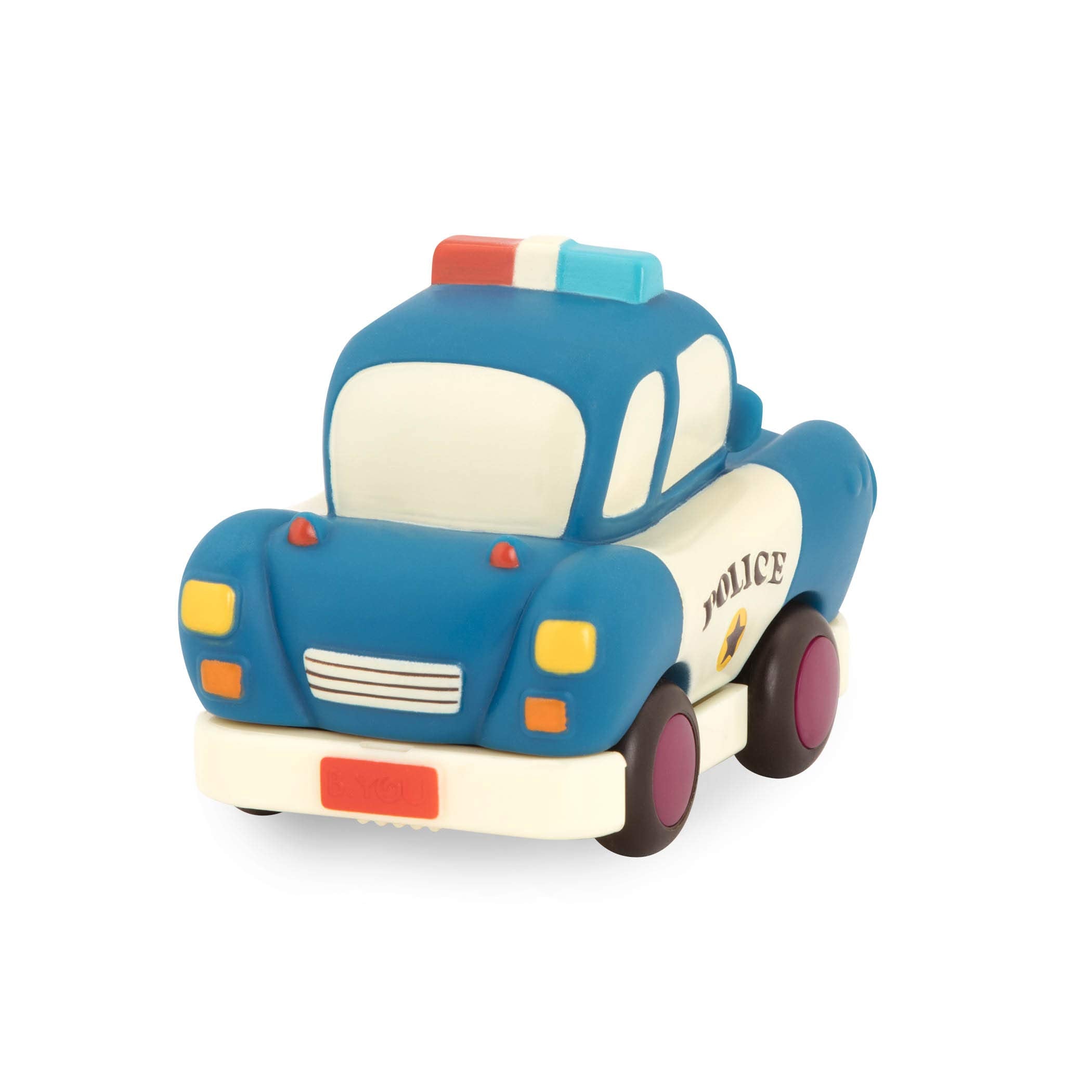 B. Toys Mini Pull-Back Vehicles Set - 3-Pack Friction Cars for Toddlers 12 Months+ 9