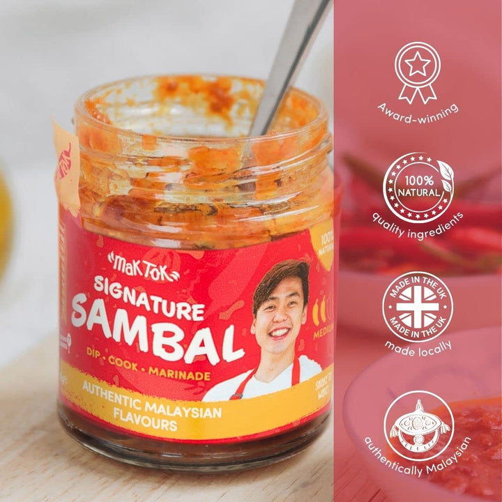 Mak Tok - Authentic Malaysian Signature Sambal Chilli Paste