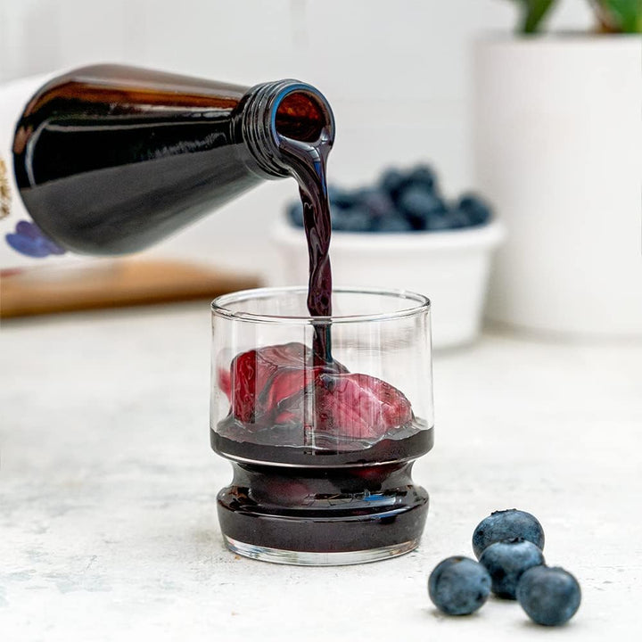 Biona Organic Blueberry Juice, 330ml - 100% Pure Pressed Juice from Organic Farms