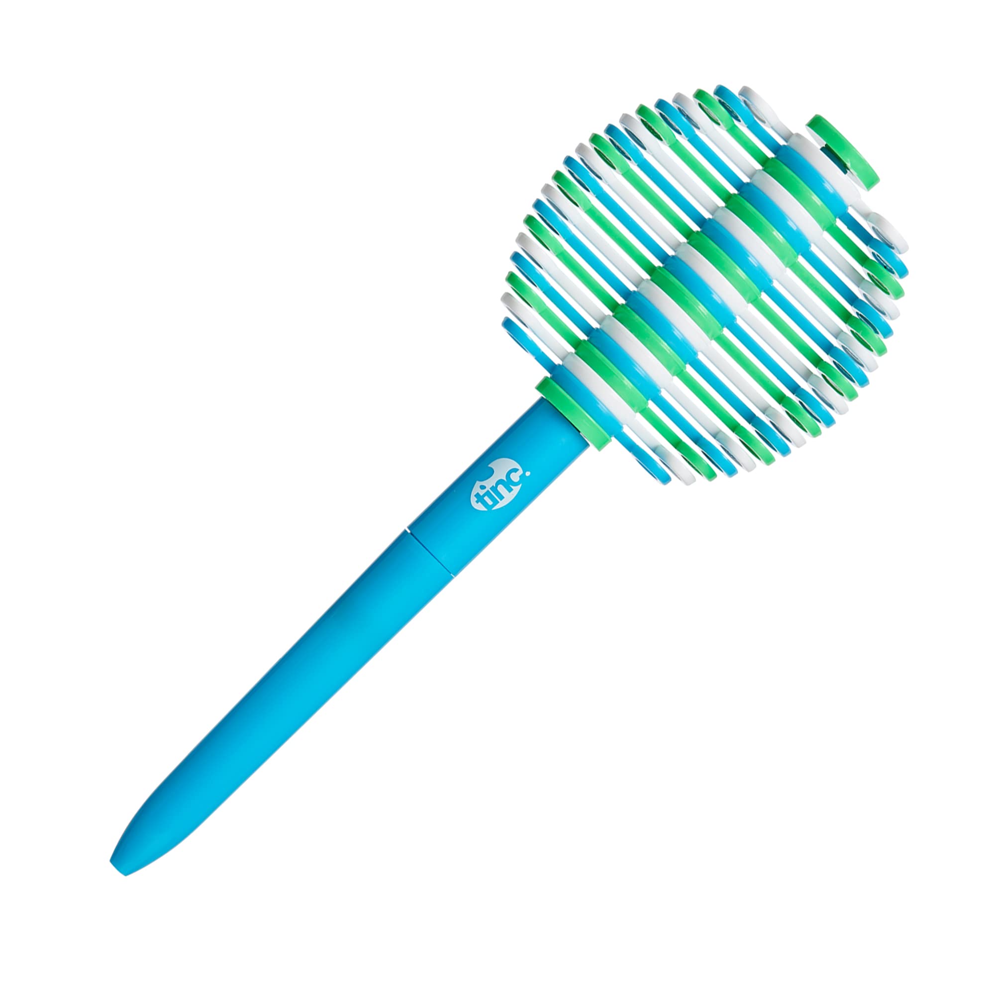 Tinc Fun Stress Relief Fidget Pen - Blue, Spin & Focus Fidget Tool 1