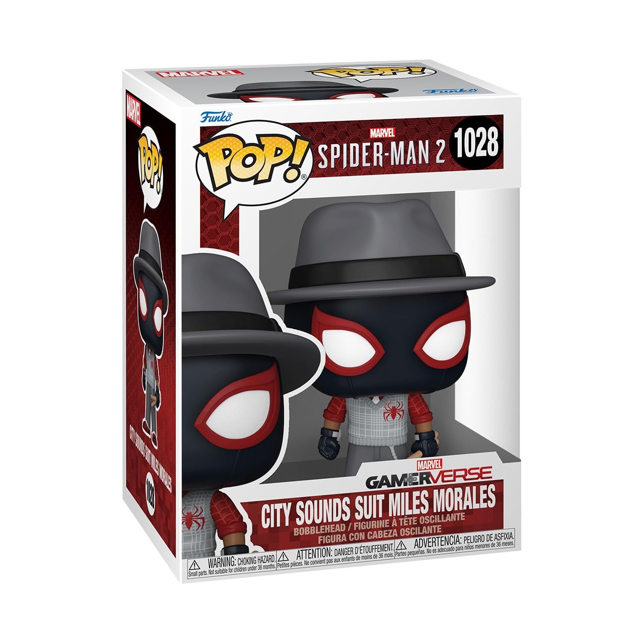 Funko Pop! Games: Spider-Man 2 - City Sounds Miles Vinyl Figure 4
