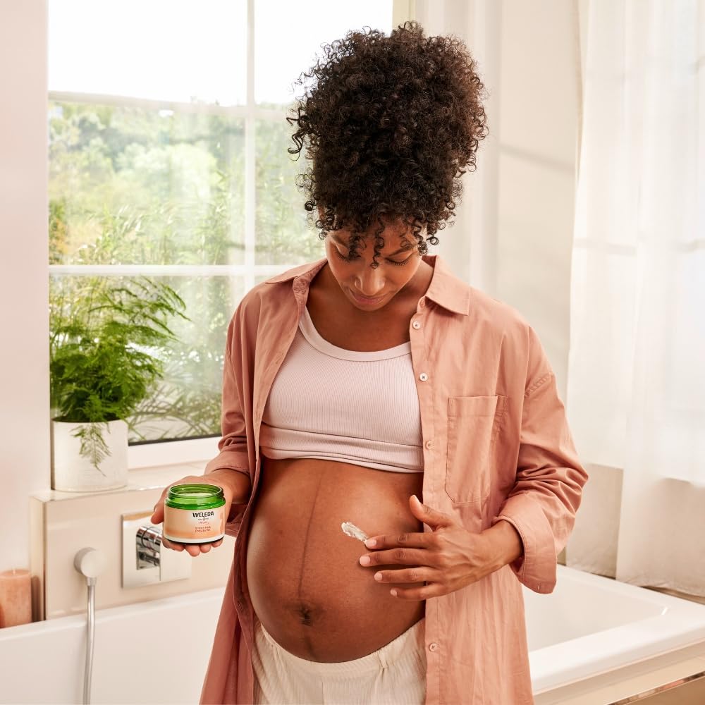 WELEDA Organic Mama Pregnancy Body Butter - Prevents & Reduces Stretch Marks, Improves Elasticity | 150 ml 5
