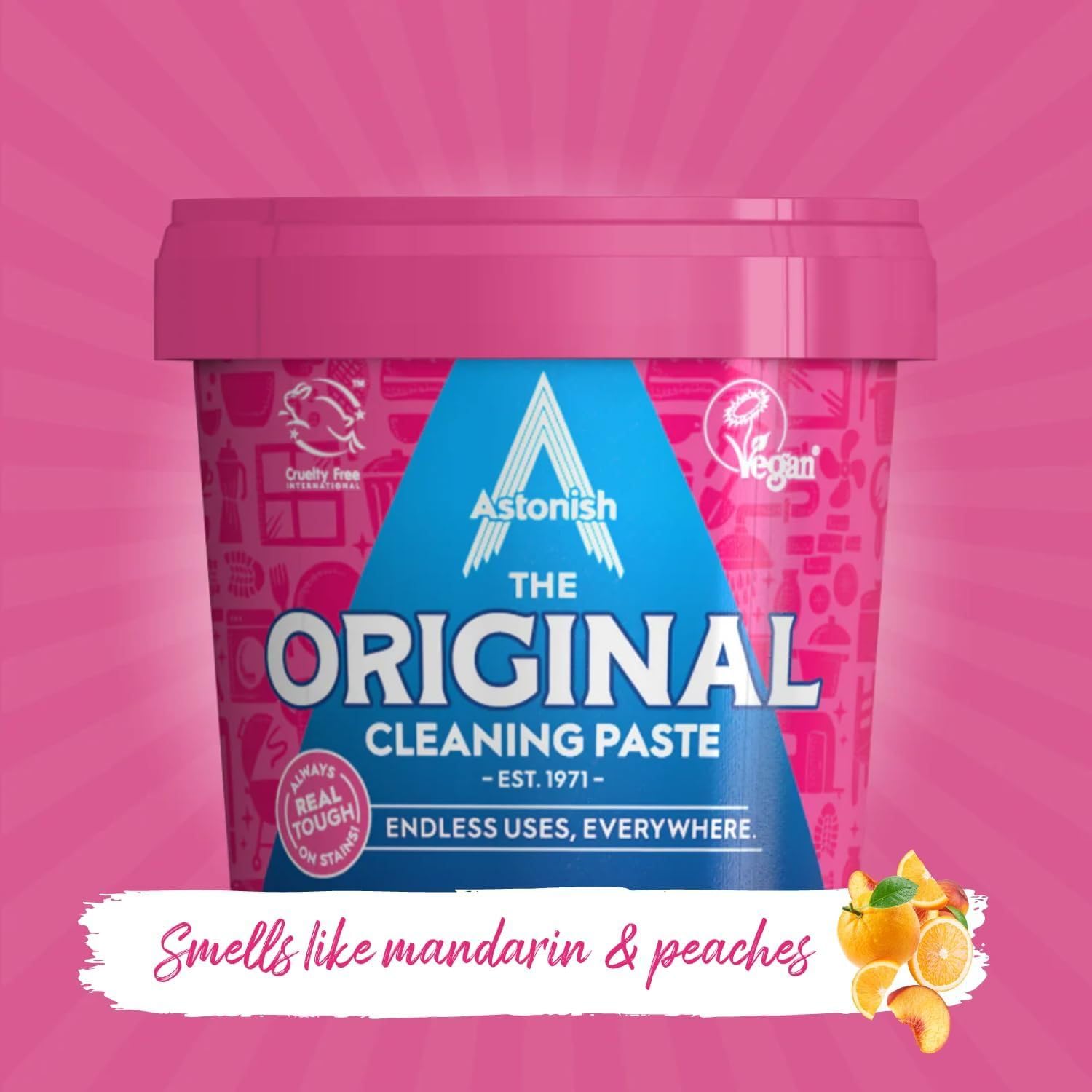 Astonish The Original Cleaning Paste - Multi-Purpose Power | 500g | Vegan & Cruelty Free