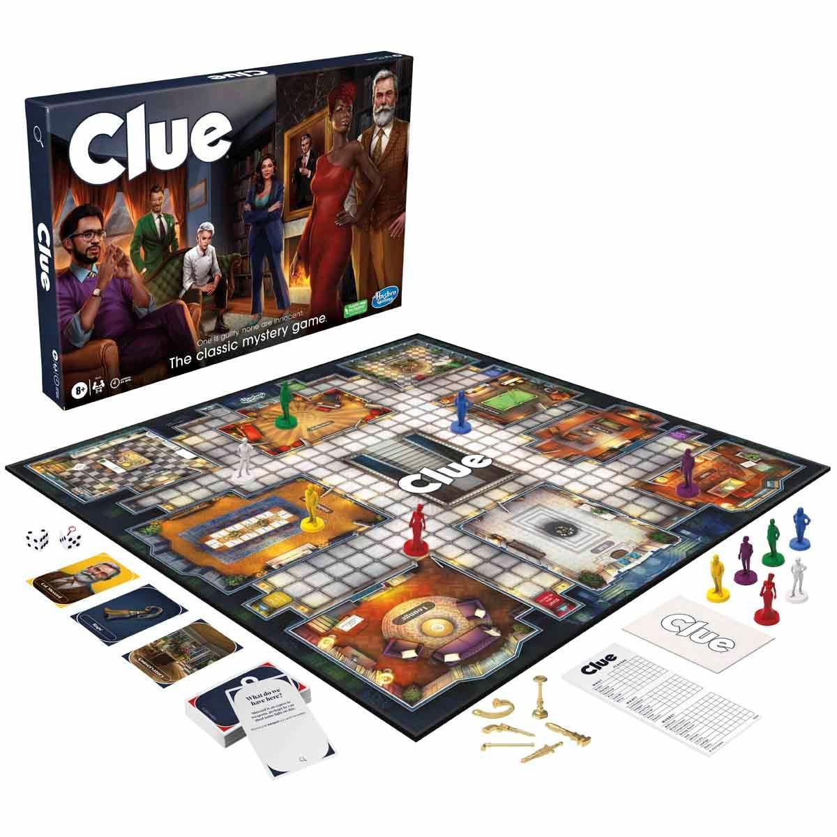 Hasbro Gaming Cluedo Reimagined Edition Detective Board Game for 2-6 Players, Ages 8+ 5