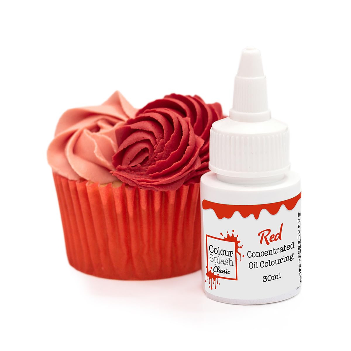 Colour Splash - Red Oil Based Food Colouring for Baking |30ml 1