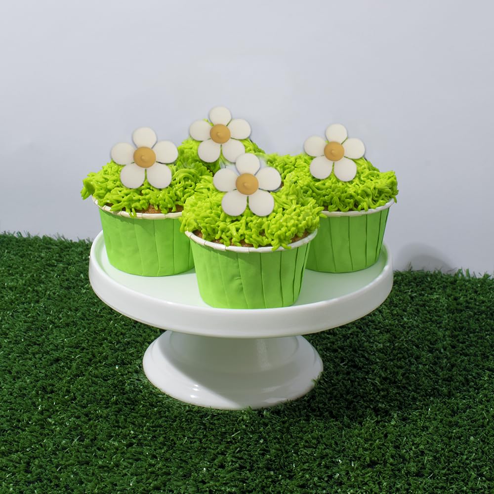 Anniversary House - White Daisy Summer Floral Edible Cake Decorations
