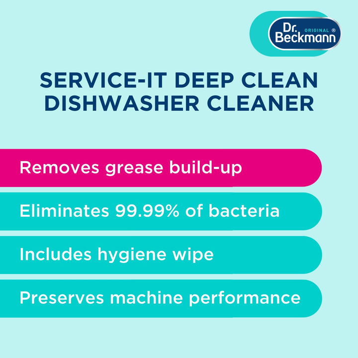 Dr. Beckmann - Service-it Deep Clean Dishwasher Cleaner