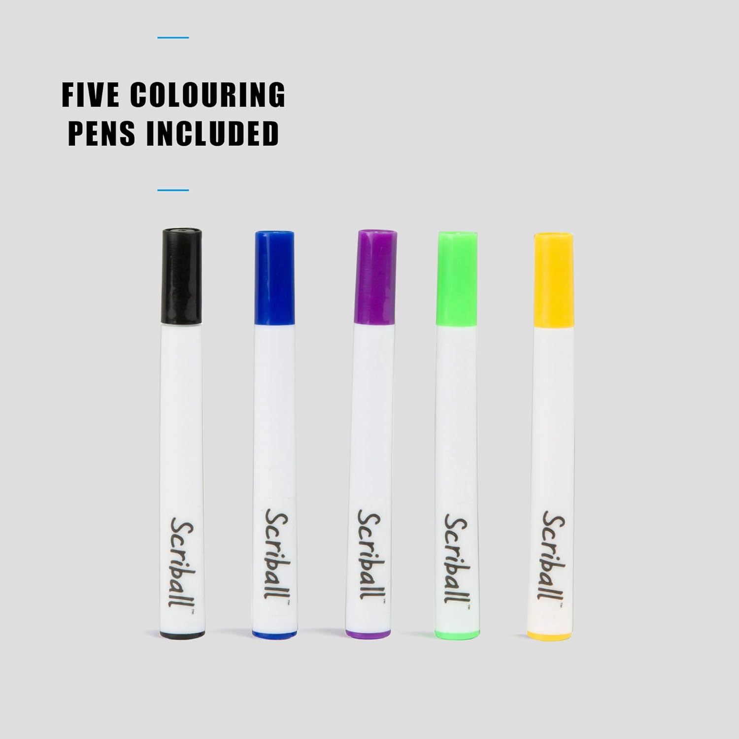 Mitre Scriball Zultz Personalisierbarer Mini-Fußball mit Malstiften 3