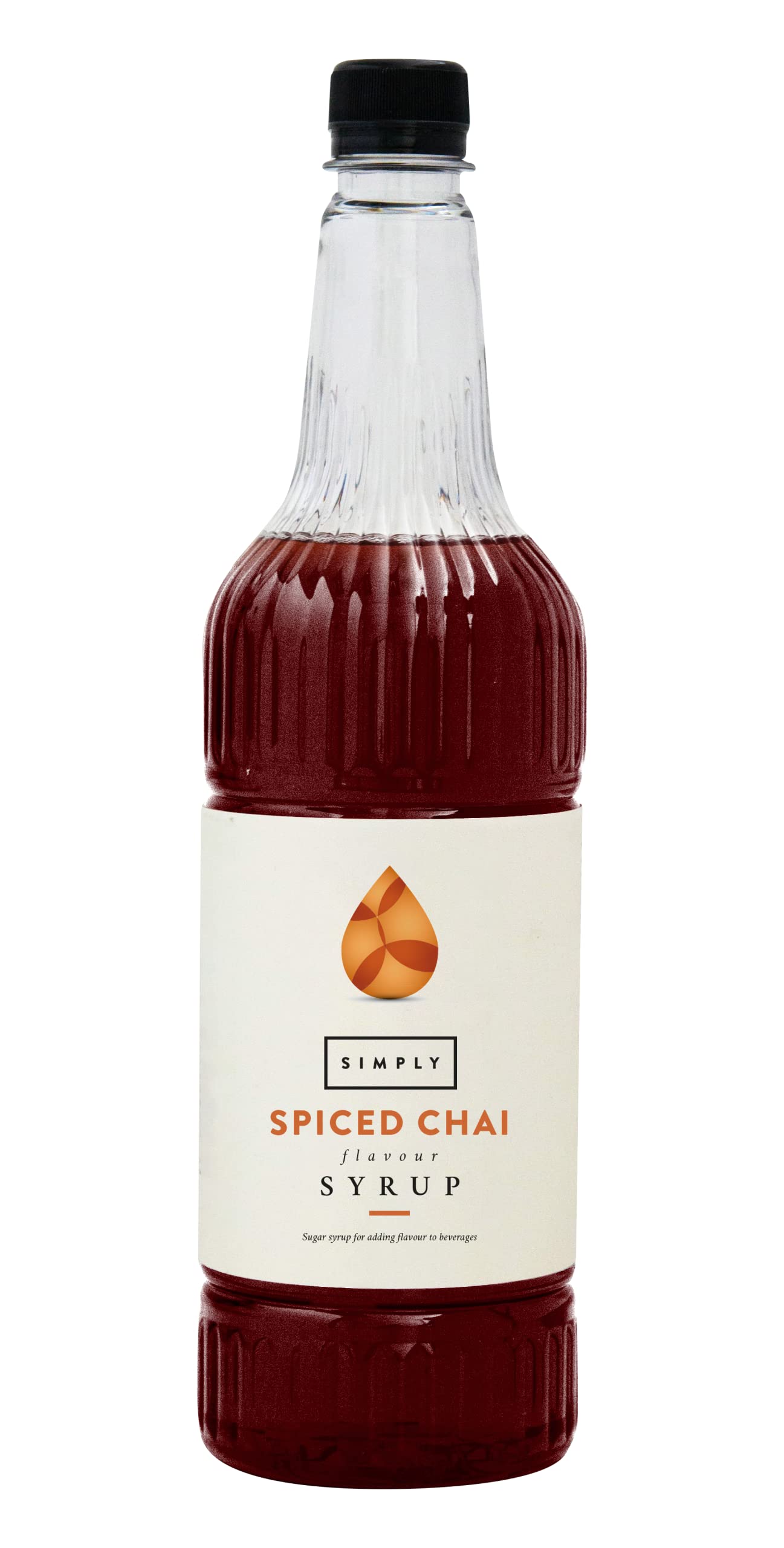 Simply - Gewürzter Chai-Sirup, veganer und nussfreier aromatisierter Sirup für Kaffee, Cocktails und Backen