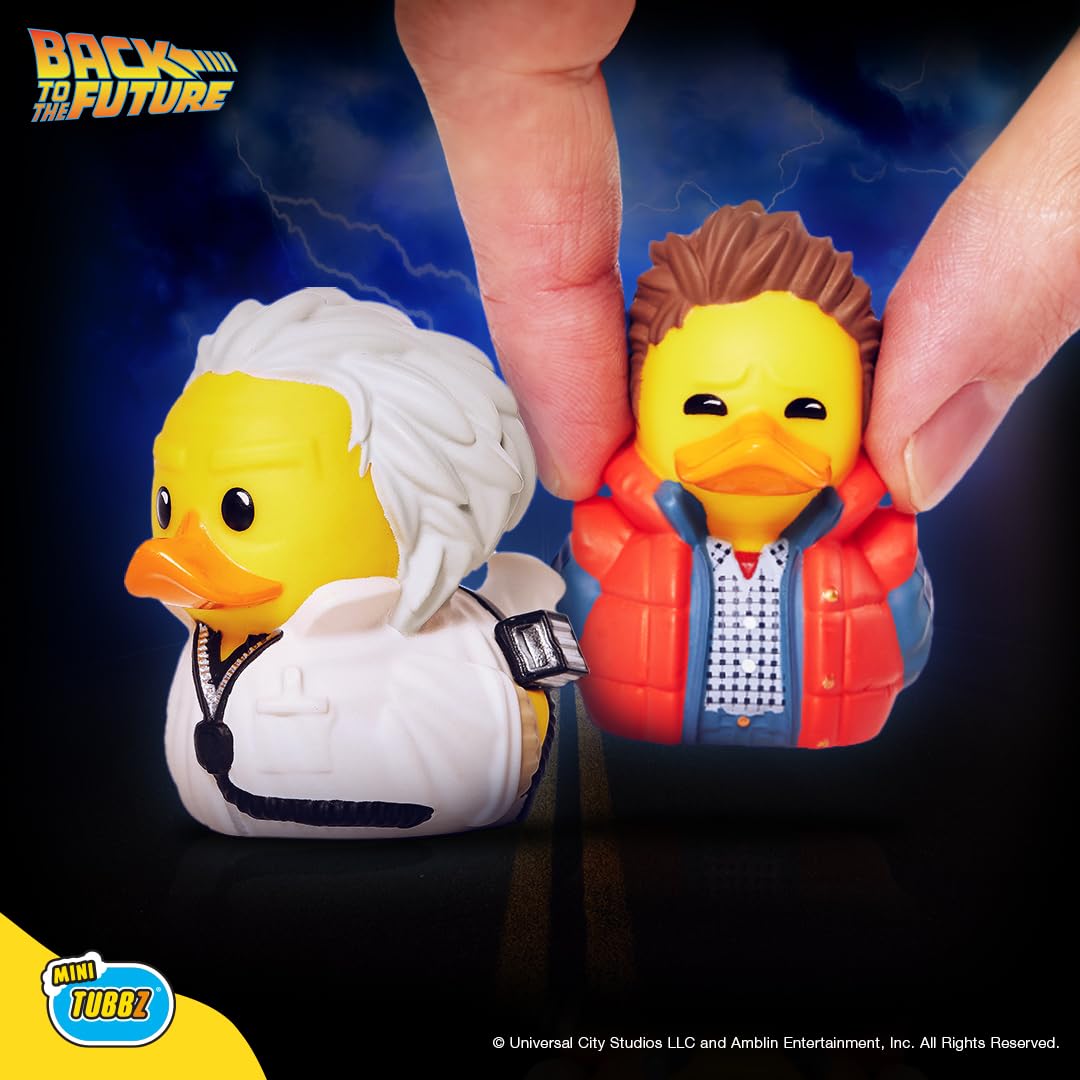 TUBBZ Mini TUBBZ Back to the Future - Doc Brown Vinyl Rubber Duck Figure 12