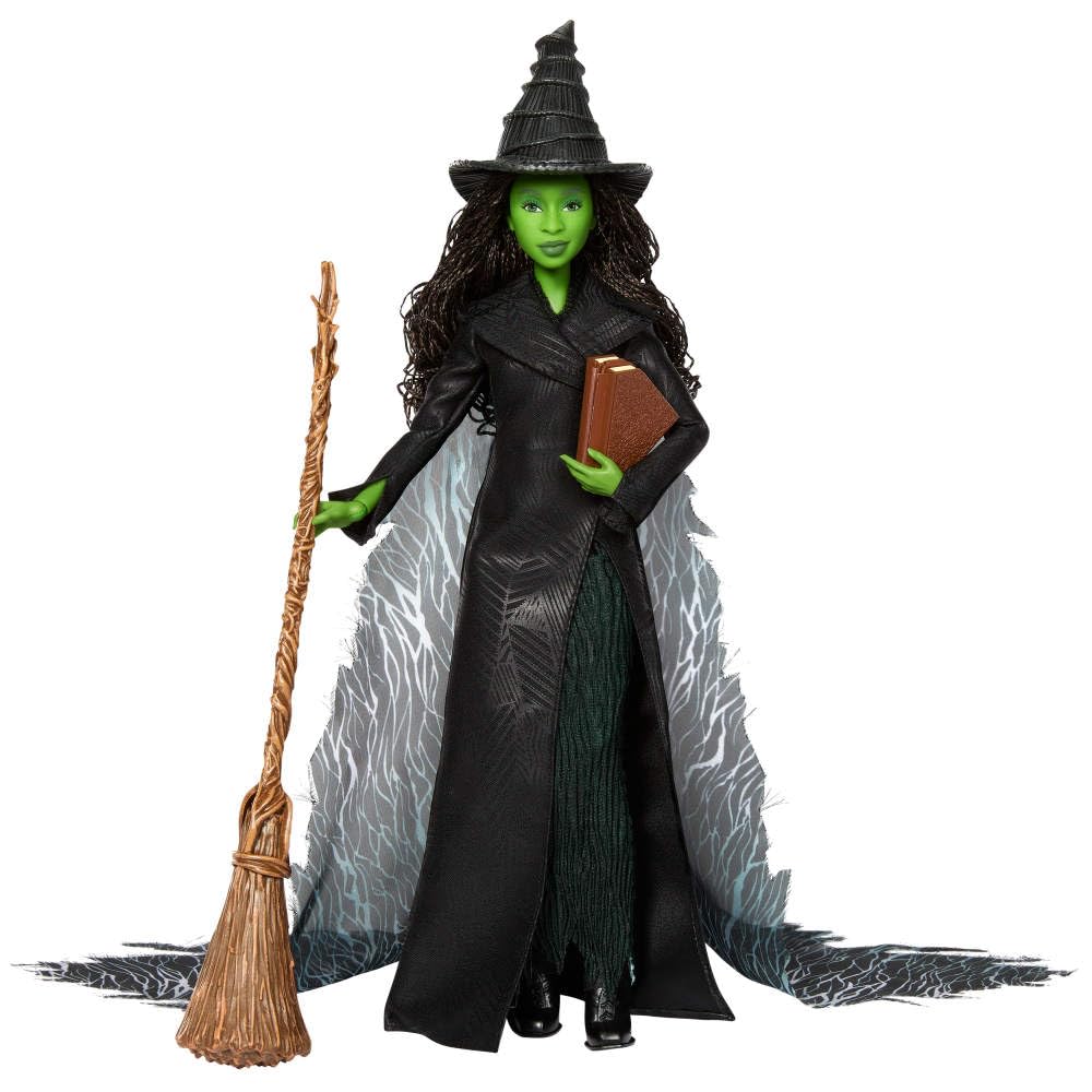 Mattel Wicked: Part 2 Elphaba Deluxe Fashion Doll with Removable Outfit and 4 Accessories - JFM12 6