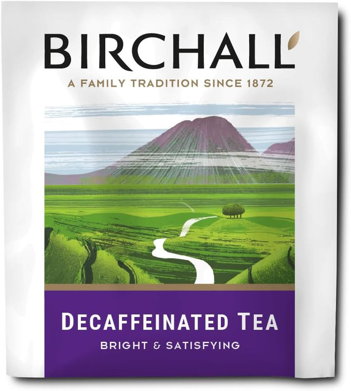 Birchall Decaffeinated Breakfast Tea Bags, Caffeine Free Black Tea from East Africa