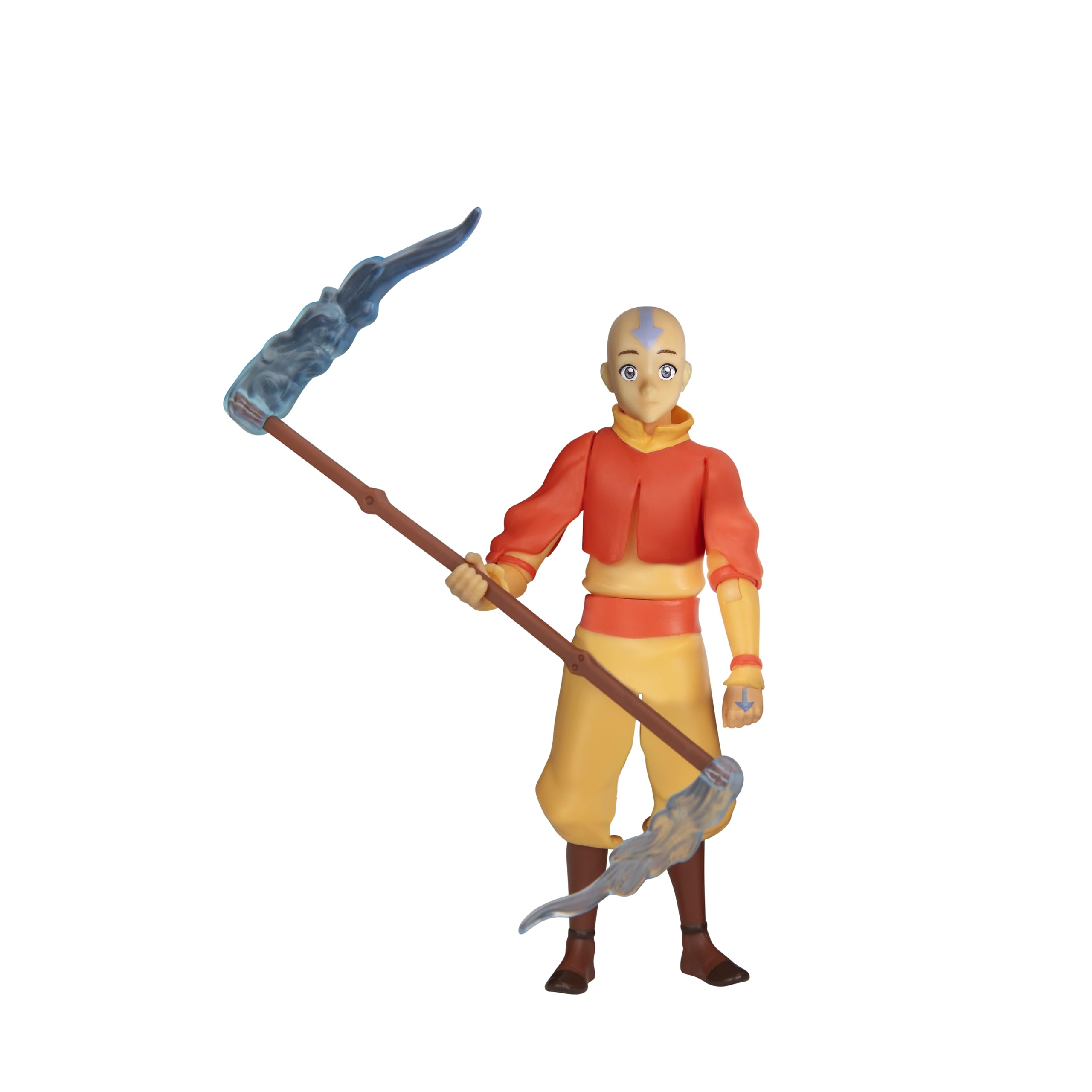 Jazwares Avatar: The Last Airbender Aang (Book One) 4.5-Inch Action Figure | 14 Points of Articulation 5