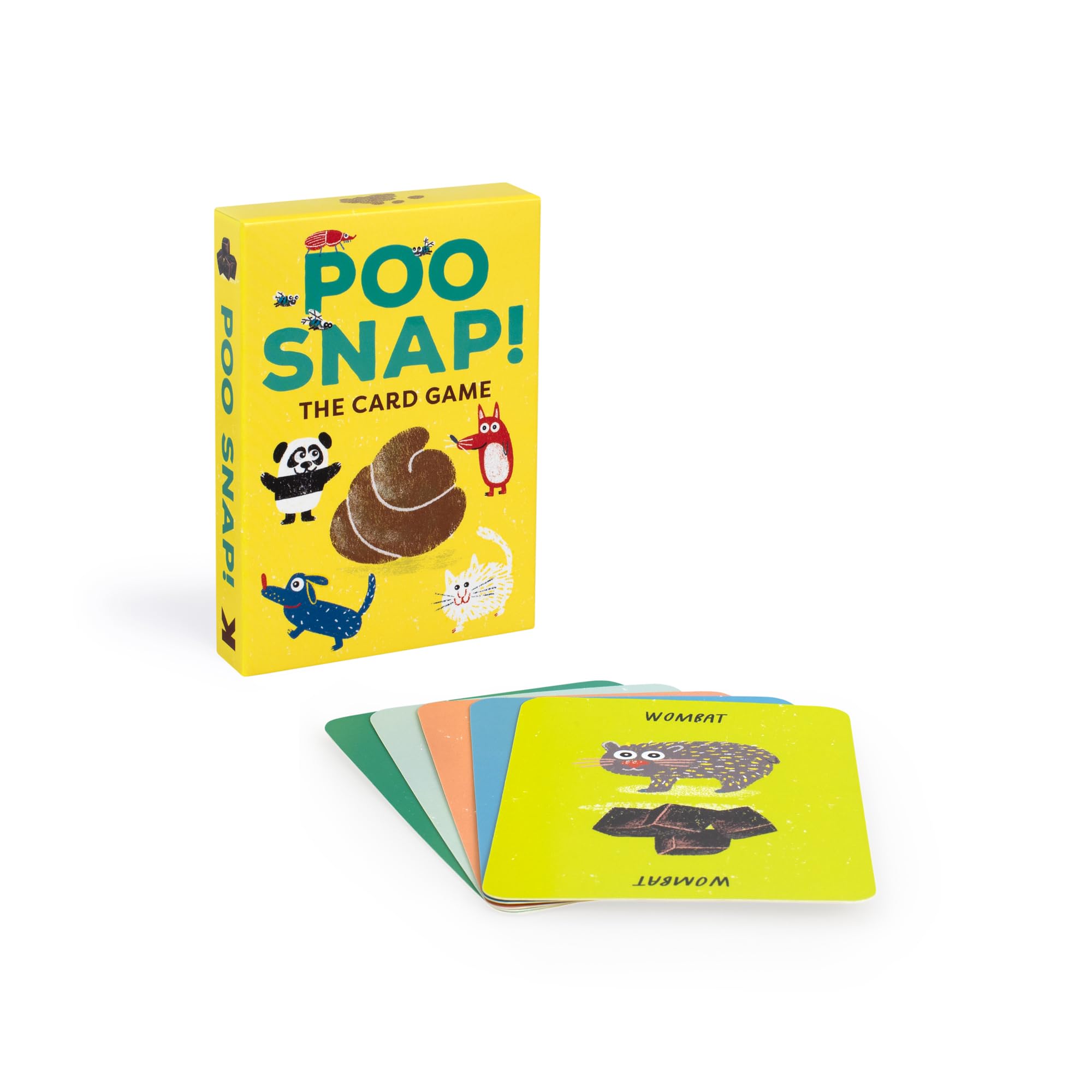 Laurence King Poo Snap! Animal Card Game - Ages 3+ | 11.5 x 8 cm Cards | English Language 3