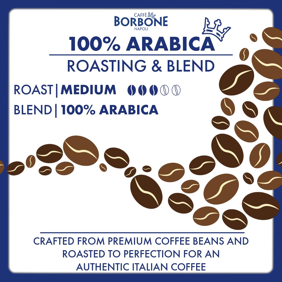 Caffè Borbone 100% Arabica Whole Coffee Beans - Authentic Neapolitan Espresso | 1kg 2