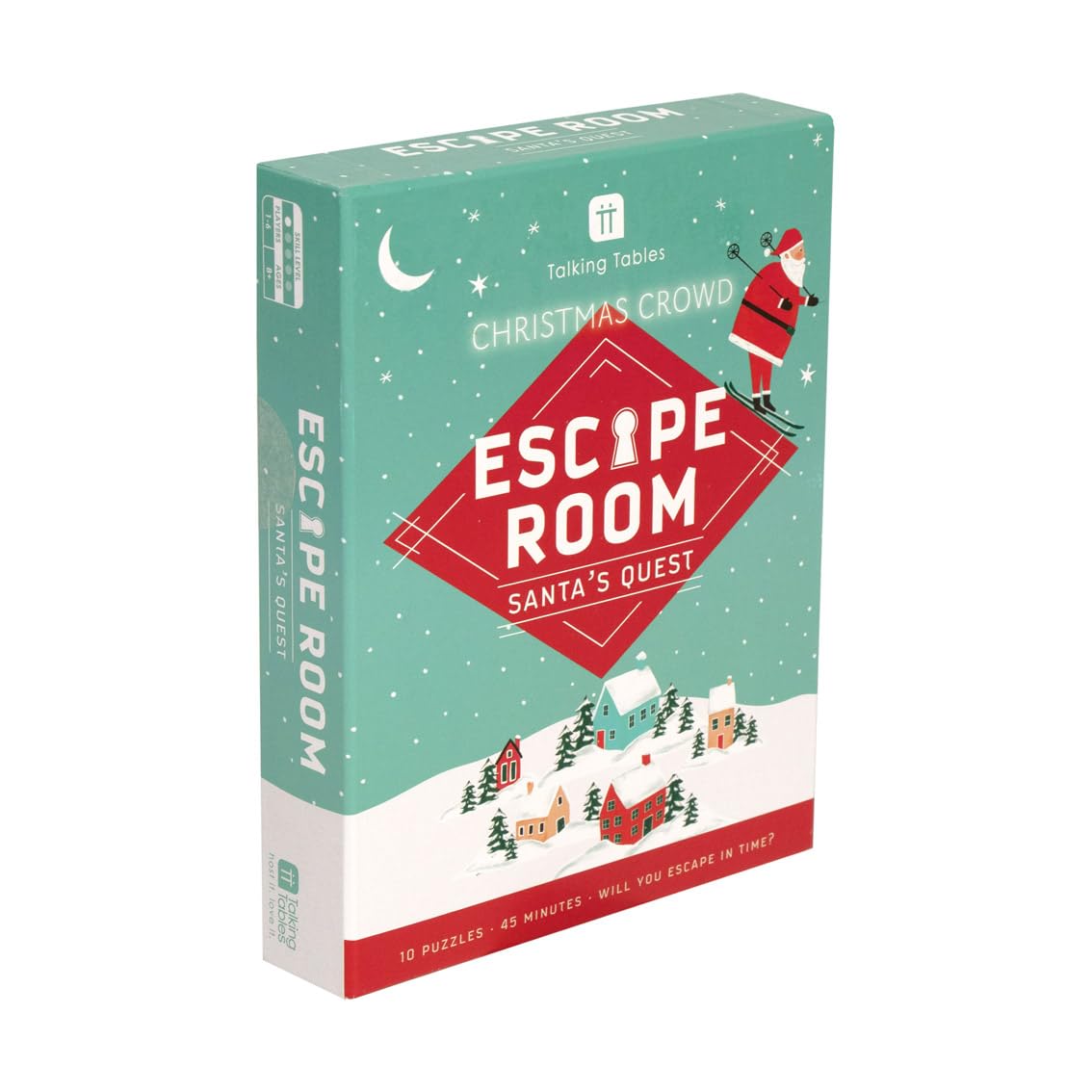 Talking Tables Escape Room Host Night Santa's Quest Christmas Board Game 2