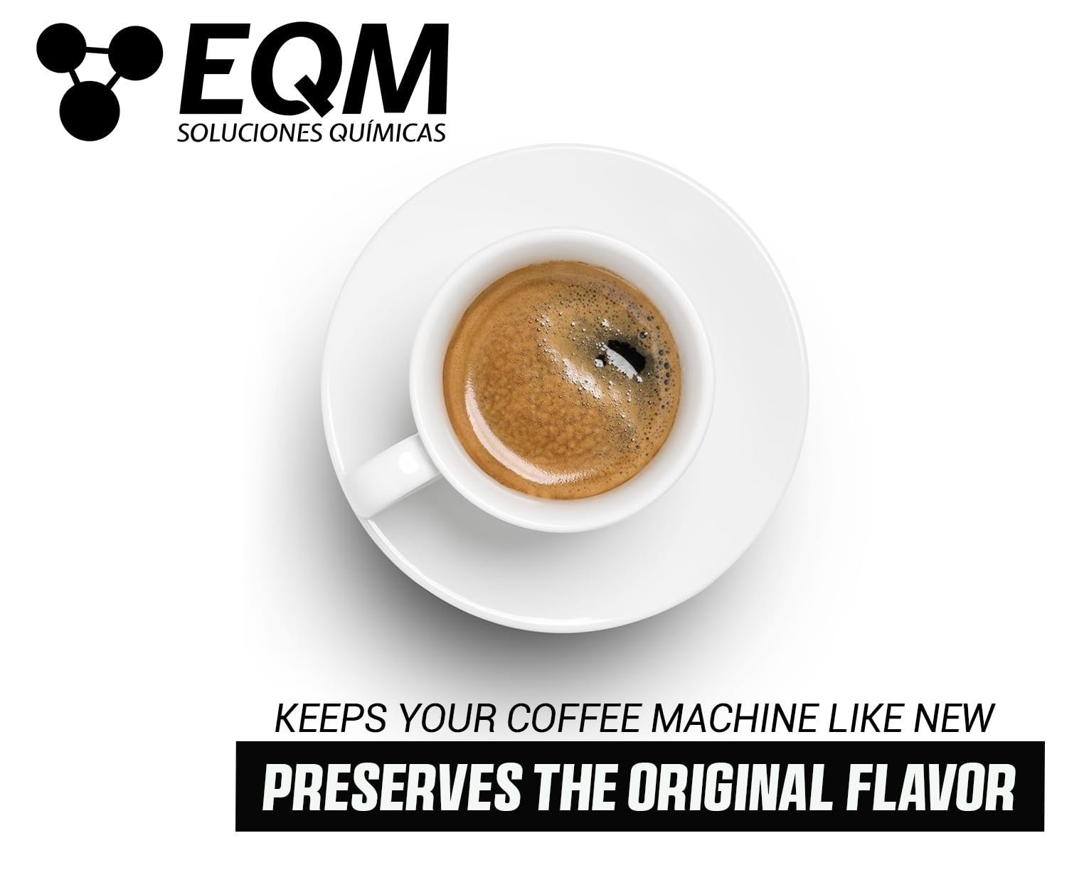 EQM - ECO-212 Coffee Machine Descaler - 1L - 100% Natural Origin with Citric Acid 3