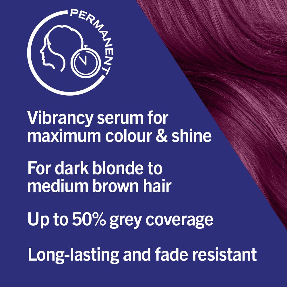 Schwarzkopf LIVE Intense Colour Permanent Hair Dye - Cyber Purple 046 (100g) 3