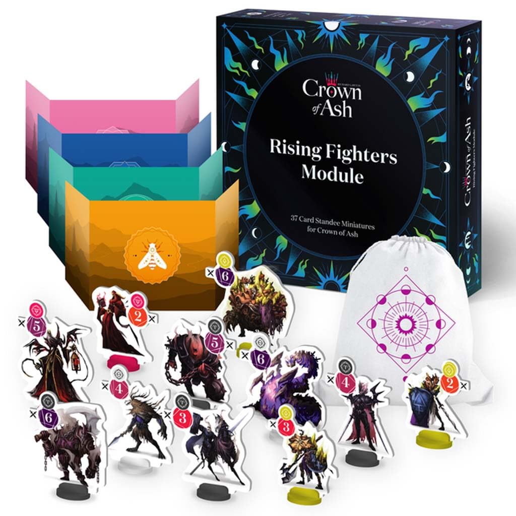 Card Noir - Crown of Ash Rising Fighters Module Expansion | Strategy Board Game 1