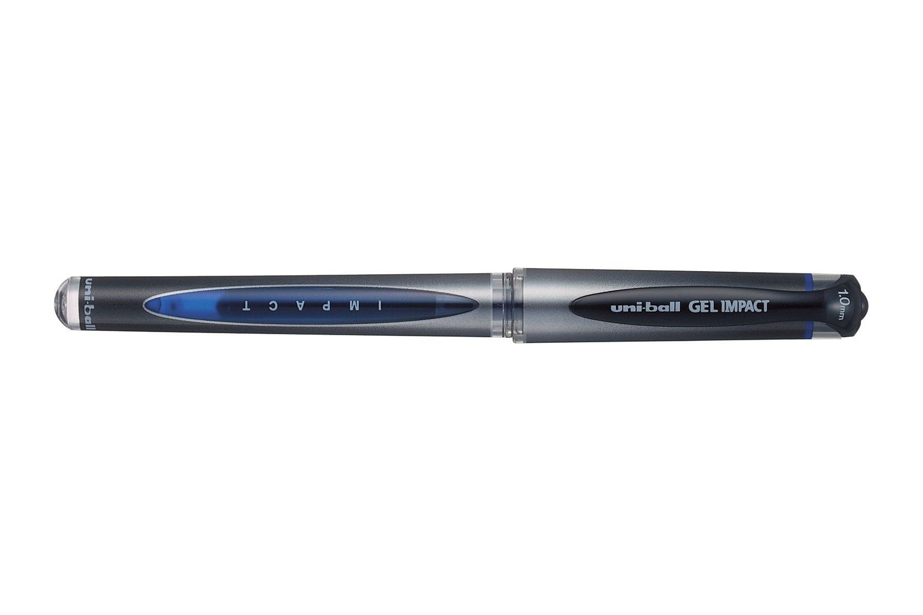 uni-ball UMN-153S Gel Impact Rollerball Pen - Broad 1.0mm Tip, Blue Ink | Pack of 3 2