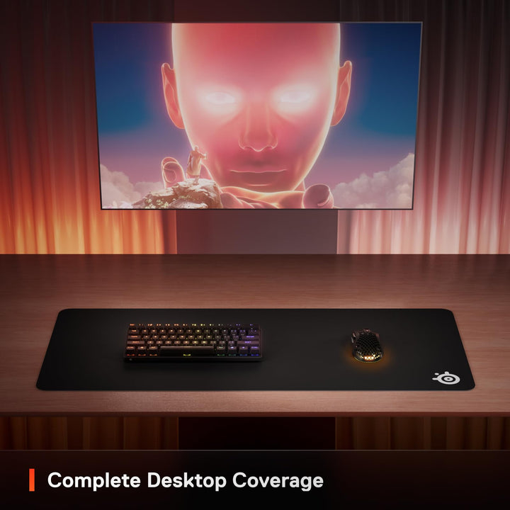 SteelSeries QcK XXL Gaming Mouse Pad - Ultra-Durable Micro-Woven Cloth with Non-Slip Base