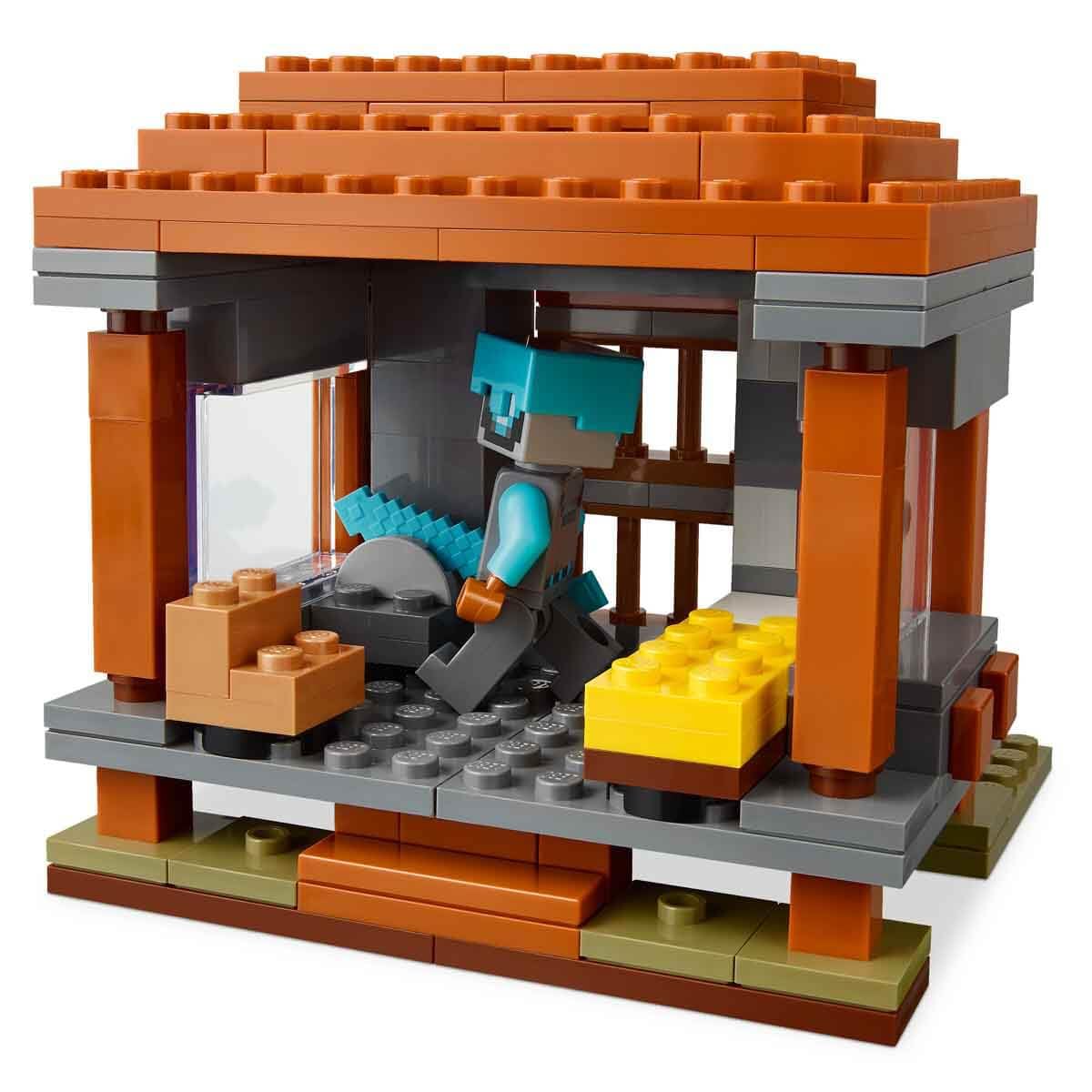 LEGO Minecraft The Pillager Outpost and Ravager Building Set | Model 21278 | Ages 9+ 4
