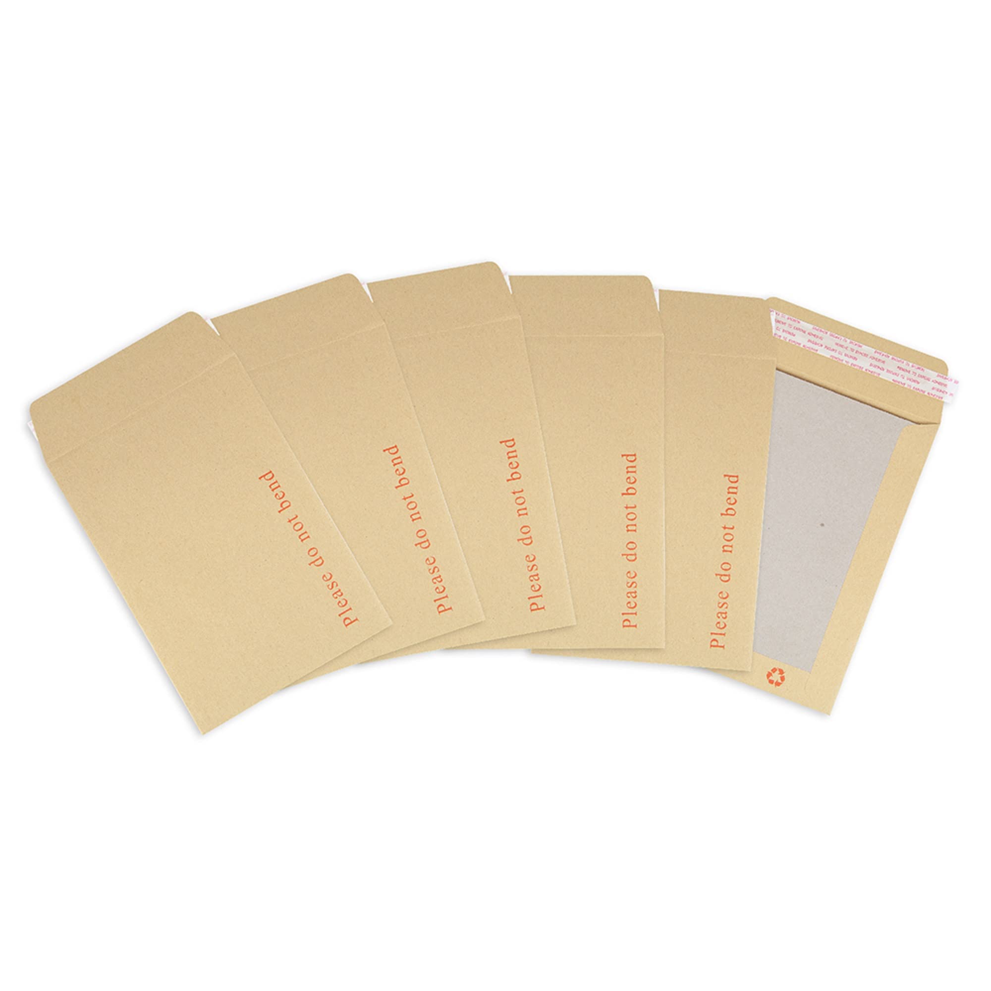 Postmaster C5 Board Backed Envelopes 229 x 162 mm Peel Seal, Do Not Bend, 50 Count 1