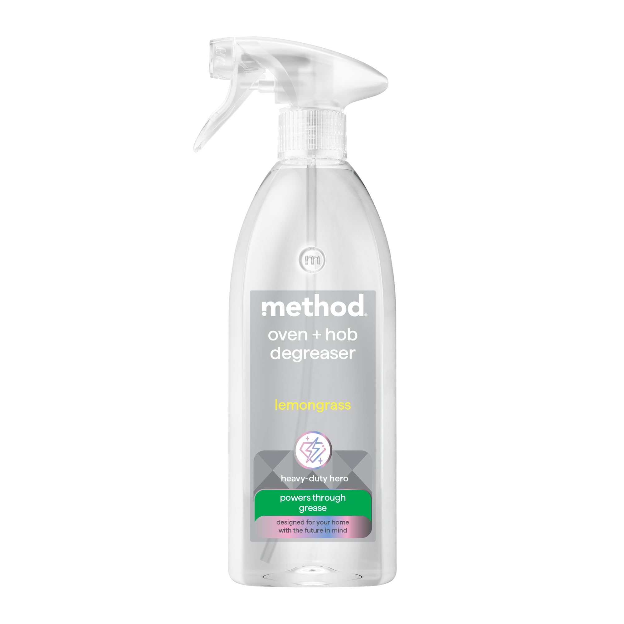 Method Oven and Hob Degreaser Spray - Powers Through Grease | Lemongrass Scent | 828ml 1