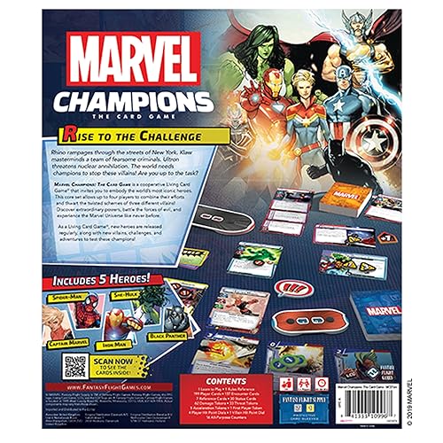 Fantasy Flight Games Marvel Champions: The Card Game Base Set