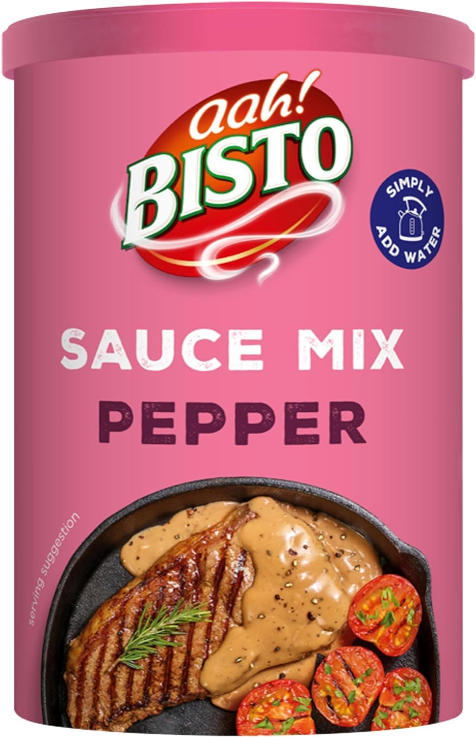 Bisto Deliciously Creamy Pepper Sauce Mix - Granules for Quick Preparation | 185g Drum 2