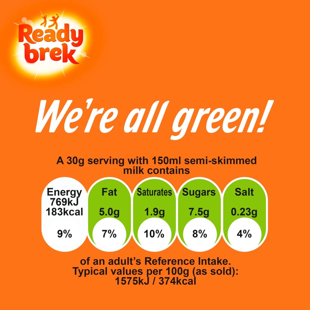 ReadyBrek Original Hot Cereal - 750g Wholegrain Oats | High Fibre | Added Vitamins & Minerals 6