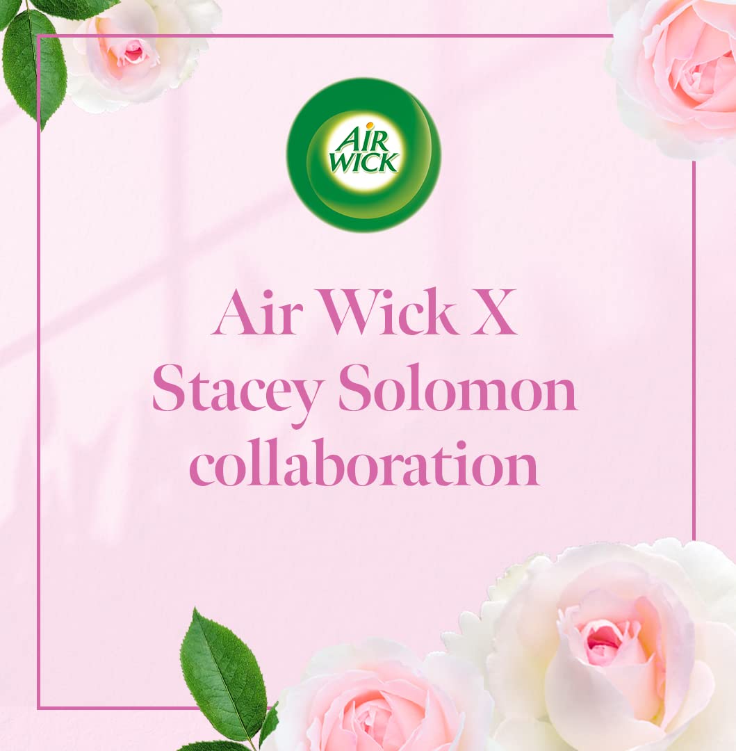 Air Wick - Spring Roses Plug-in Air Freshener Refill - 19ml Pack of 6