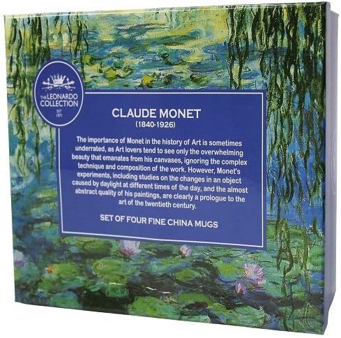 Lesser &amp; Pavey Monet-Kollektion – Claude Monet, Tassenset aus feinem Porzellan (LP93066A) 4