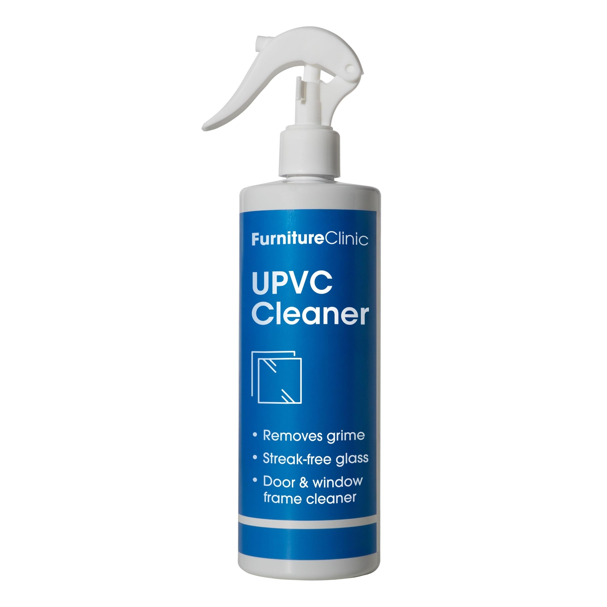 Furniture Clinic UPVC Cleaner & Restorer - 500 ml Liquid for Doors, Window Frames, and Hard Plastics 1