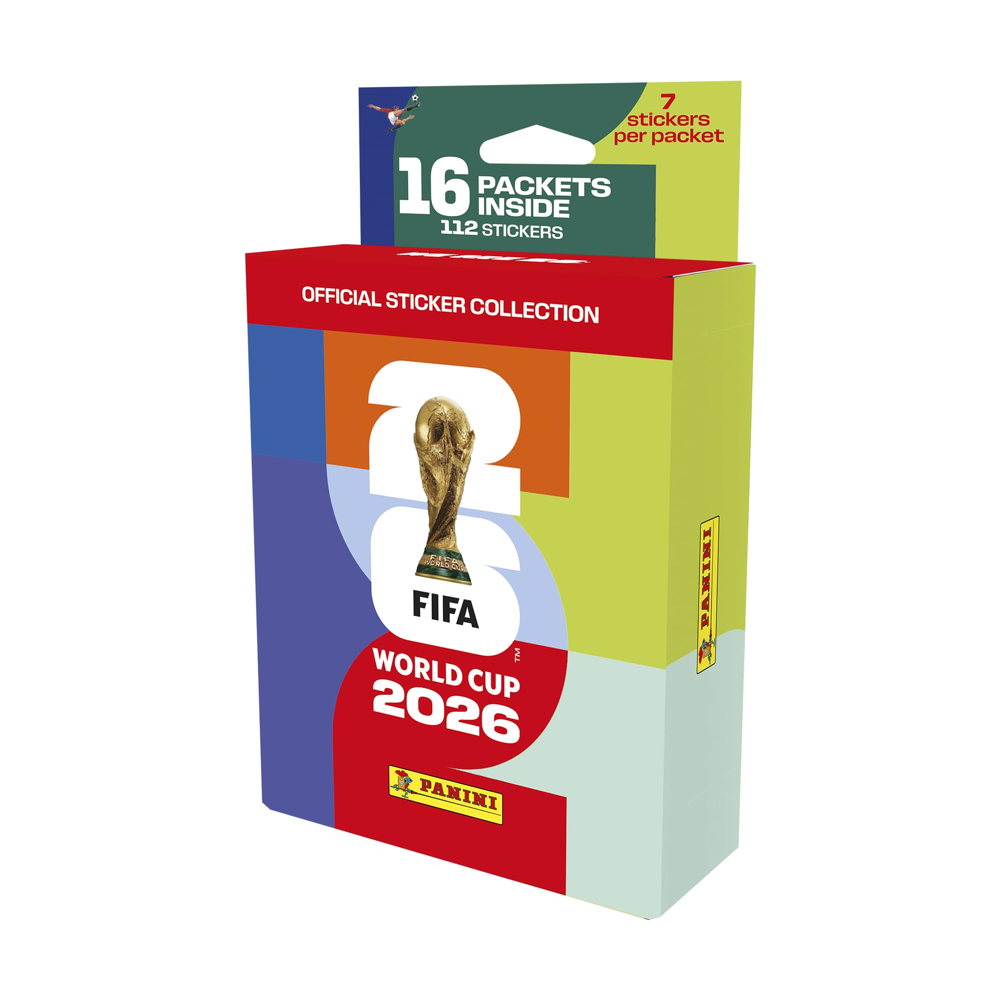 Panini FIFA World Cup 2026 Sticker Collection - Mega Multiset | 16 Packets
