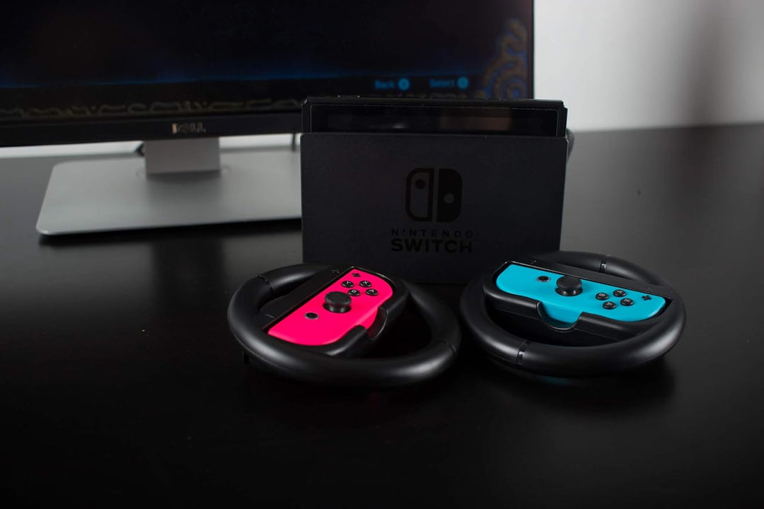 Venom Switch Racing Wheel Twin Pack - Nintendo Switch